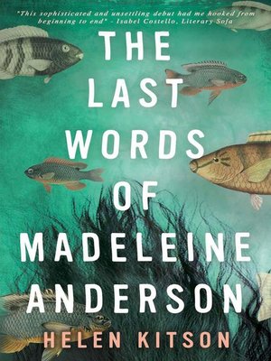cover image of The Last Words of Madeleine Anderson
